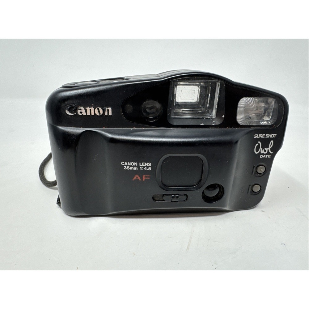 CANON Sure Shot Owl  35mm Film Camera - Tested Works‎ - Battery Door Won't Latch